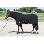 Fliistekk kokkuvolditava kaelaga must